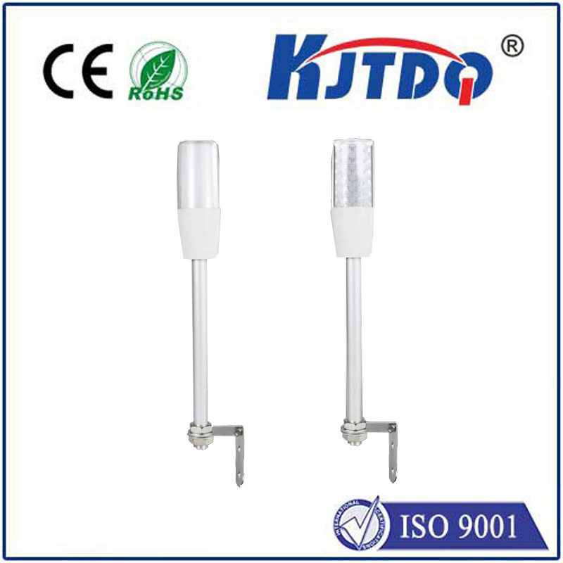 KJTPB50A 桿+L型支架單層三色警示燈|三色警示燈型號-參數(shù)-尺寸圖-接線圖