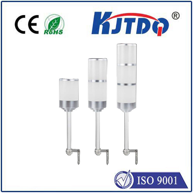 KJTME50系列桿+L型支架金屬三色塔燈|三色警示燈型號(hào)-參數(shù)-尺寸圖-接線圖