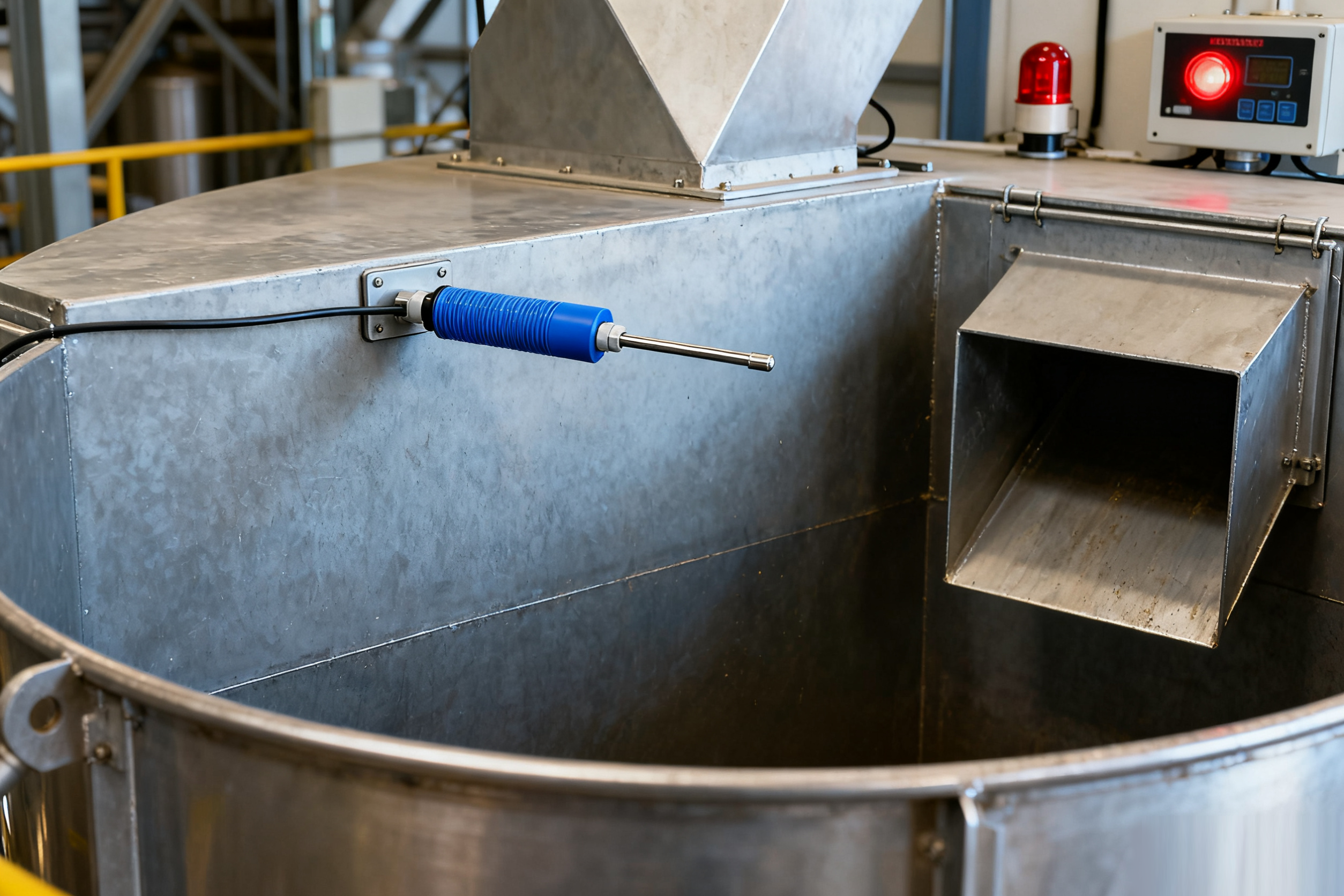  凯基特电容式传感器：料仓的“守护神”，告别溢料与空转！