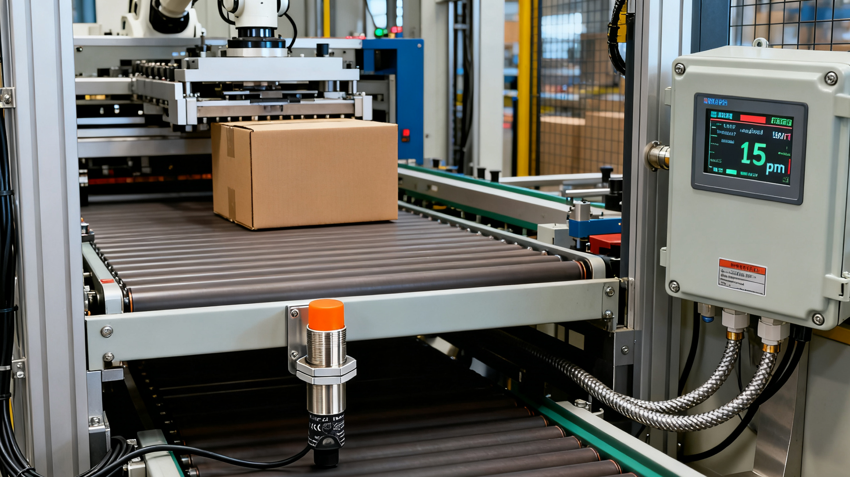 速度控制开关传感器在包装线中的核心作用