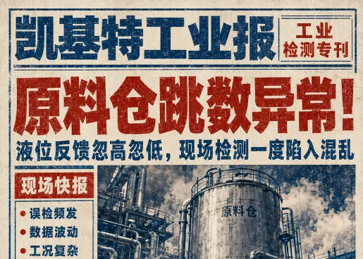 工业专刊第一期 | 蒸汽翻涌、信号跳变，KJT-LD18毫米波雷达如何稳住料位检测？