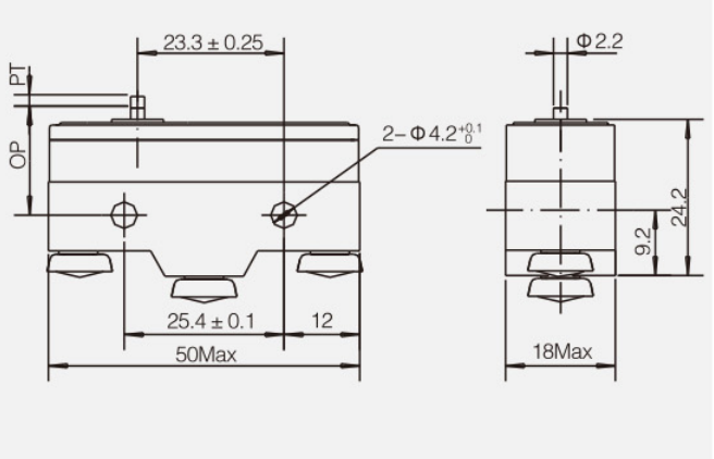 KZ-15G-B微动开关|限位开关产品型号-参数-接线图