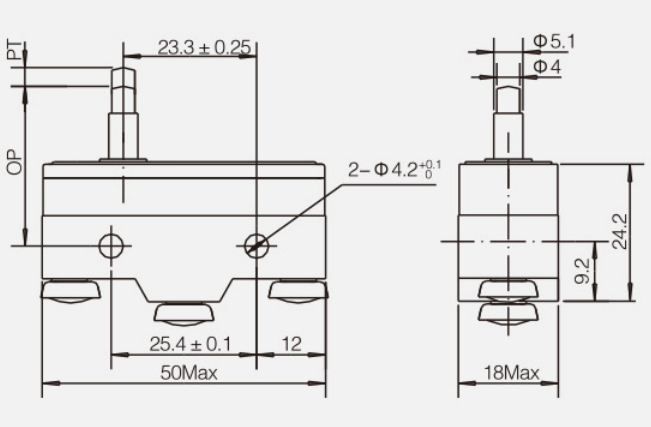 KZ-15GS-B微动开关|限位开关产品型号-参数-接线图