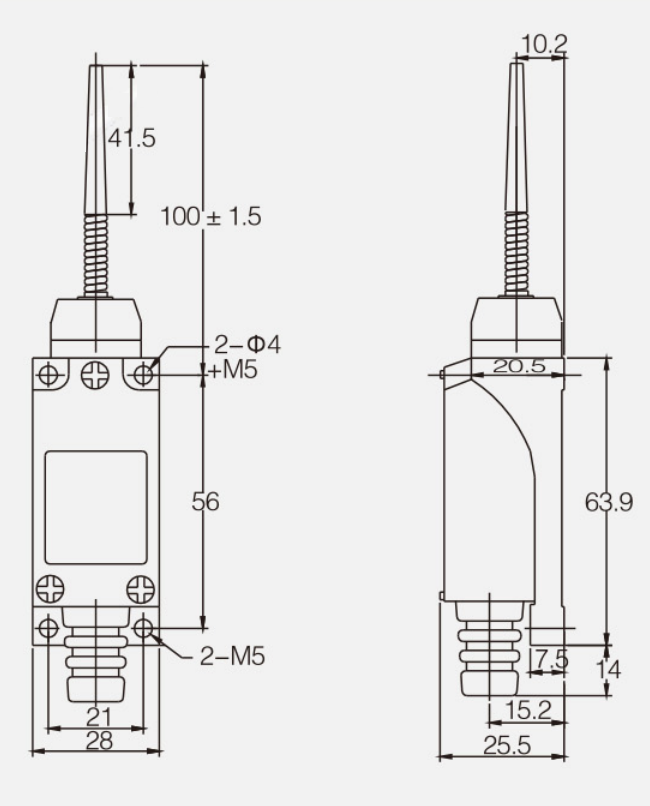 KC-8166行程開關(guān)|限位開關(guān)產(chǎn)品型號(hào)-參數(shù)-接線圖