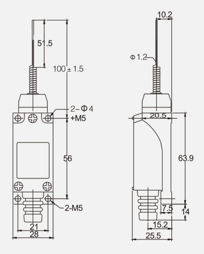 KC-8169行程開(kāi)關(guān)|限位開(kāi)關(guān)產(chǎn)品型號(hào)-參數(shù)-接線圖