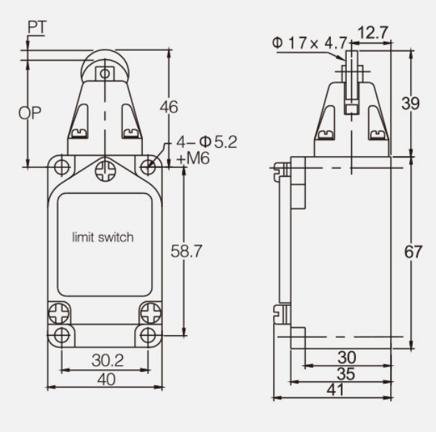 KB-5102行程開(kāi)關(guān)|限位開(kāi)關(guān)產(chǎn)品型號(hào)-參數(shù)-接線圖