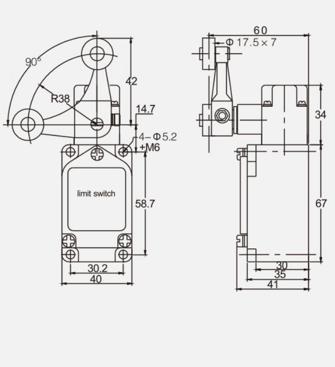 KB-5105行程開(kāi)關(guān)|限位開(kāi)關(guān)產(chǎn)品型號(hào)-參數(shù)-接線(xiàn)圖