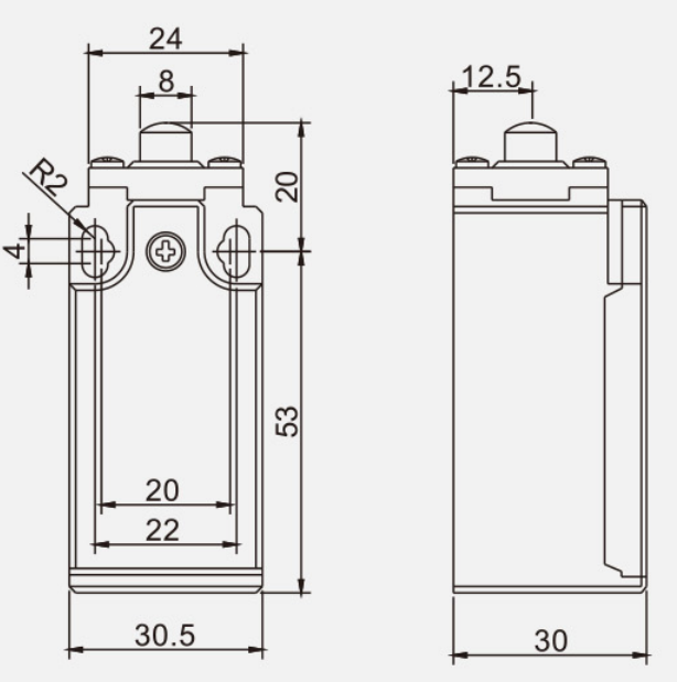 KZ-9101行程开关|限位开关产品型号-参数-接线图