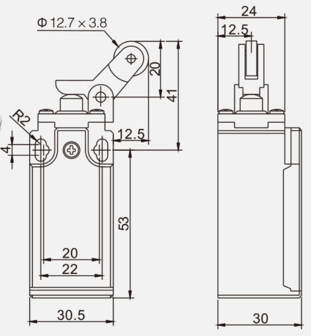 KZ-9105行程開關(guān)|限位開關(guān)產(chǎn)品型號(hào)-參數(shù)-接線圖