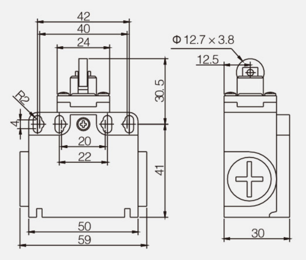 KZ-9202行程开关|限位开关产品型号-参数-接线图