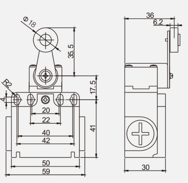 KZ-9204行程开关|限位开关产品型号-参数-接线图