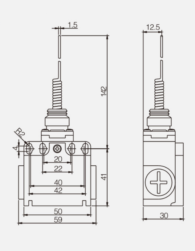 KZ-9206行程開關(guān)|限位開關(guān)產(chǎn)品型號-參數(shù)-接線圖