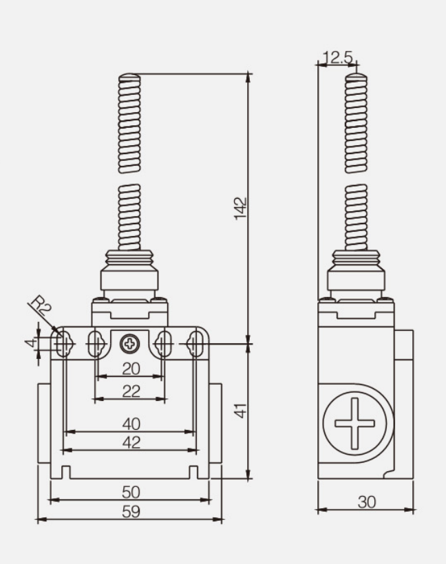 KZ-9209行程开关|限位开关产品型号-参数-接线图