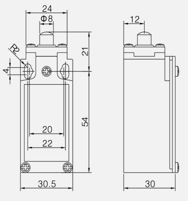 KZ-9101M行程开关|限位开关产品型号-参数-接线图