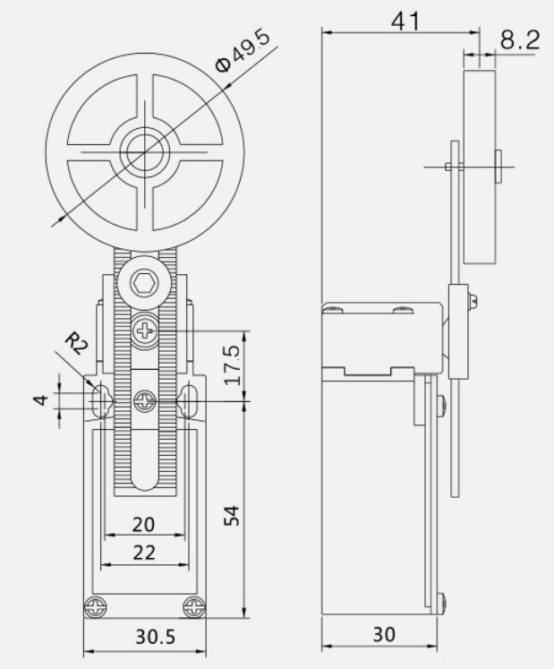 KZ-9110M行程開關(guān)|限位開關(guān)產(chǎn)品型號(hào)-參數(shù)-接線圖