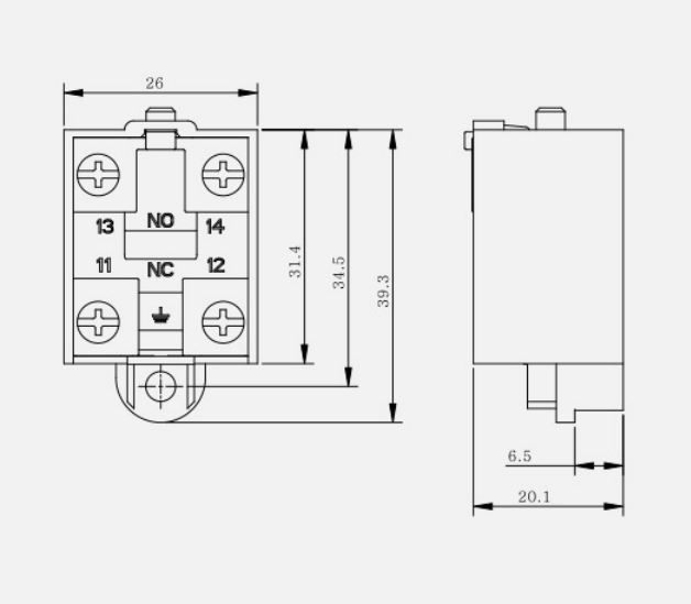 KZ-9/N10行程開關|限位開關產品型號-參數-接線圖