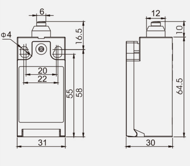 KZ-9301行程开关|限位开关产品型号-参数-接线图