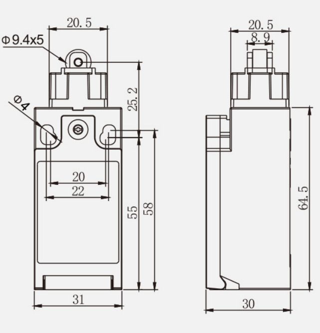 KZ-9302行程開(kāi)關(guān)|限位開(kāi)關(guān)產(chǎn)品型號(hào)-參數(shù)-接線圖