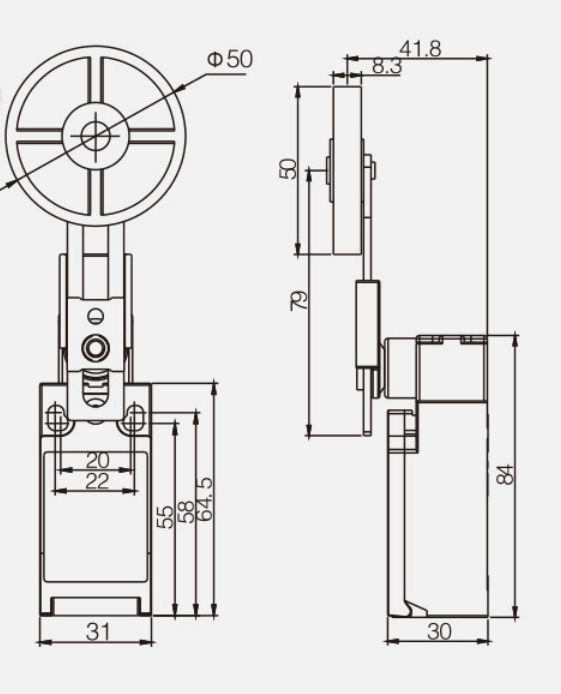 KZ-9310行程开关|限位开关产品型号-参数-接线图