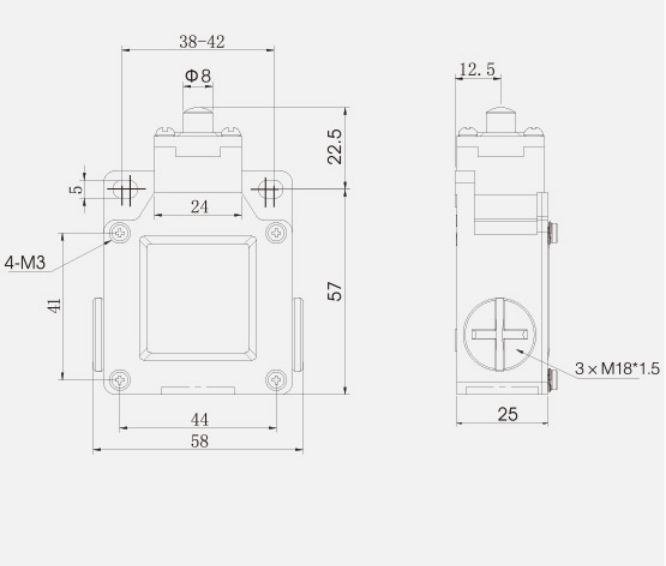 KZ-9501行程开关|限位开关产品型号-参数-接线图