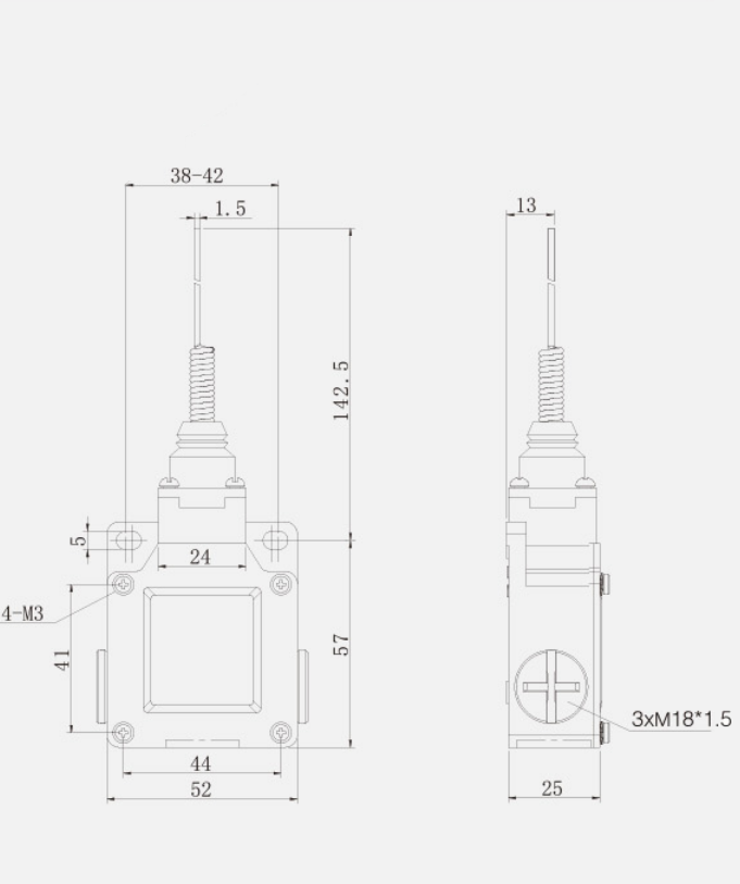 KZ-9506行程开关|限位开关产品型号-参数-接线图