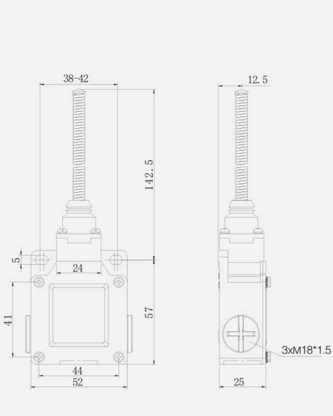 KZ-9509行程开关|限位开关产品型号-参数-接线图