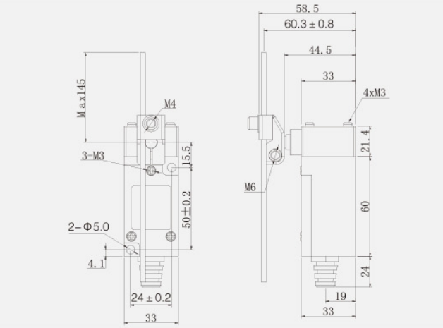 KHL-5050行程開(kāi)關(guān)|限位開(kāi)關(guān)產(chǎn)品型號(hào)-參數(shù)-接線(xiàn)圖