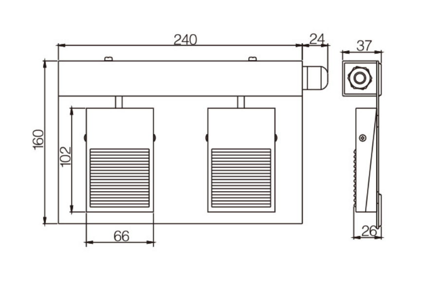 KF-1D脚踏开关|脚踏开关产品型号-参数-接线图