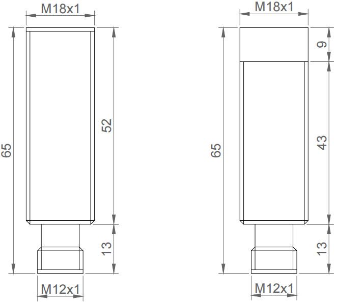 M18 校正因子=1 接近開關 