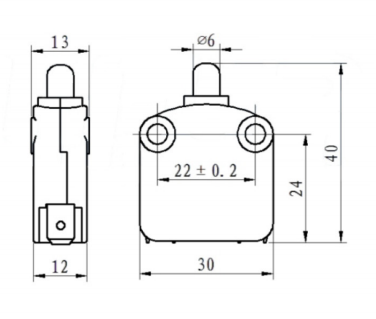 KW-16微動開關(guān)|限位開關(guān)產(chǎn)品型號-參數(shù)-接線圖