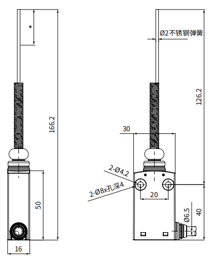 KL-6169立式限位開(kāi)關(guān)|立式限位開(kāi)關(guān)產(chǎn)品型號(hào)-接線(xiàn)圖