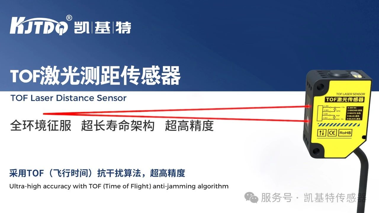 精品推薦 | 凱基特TOF激光測距傳感器