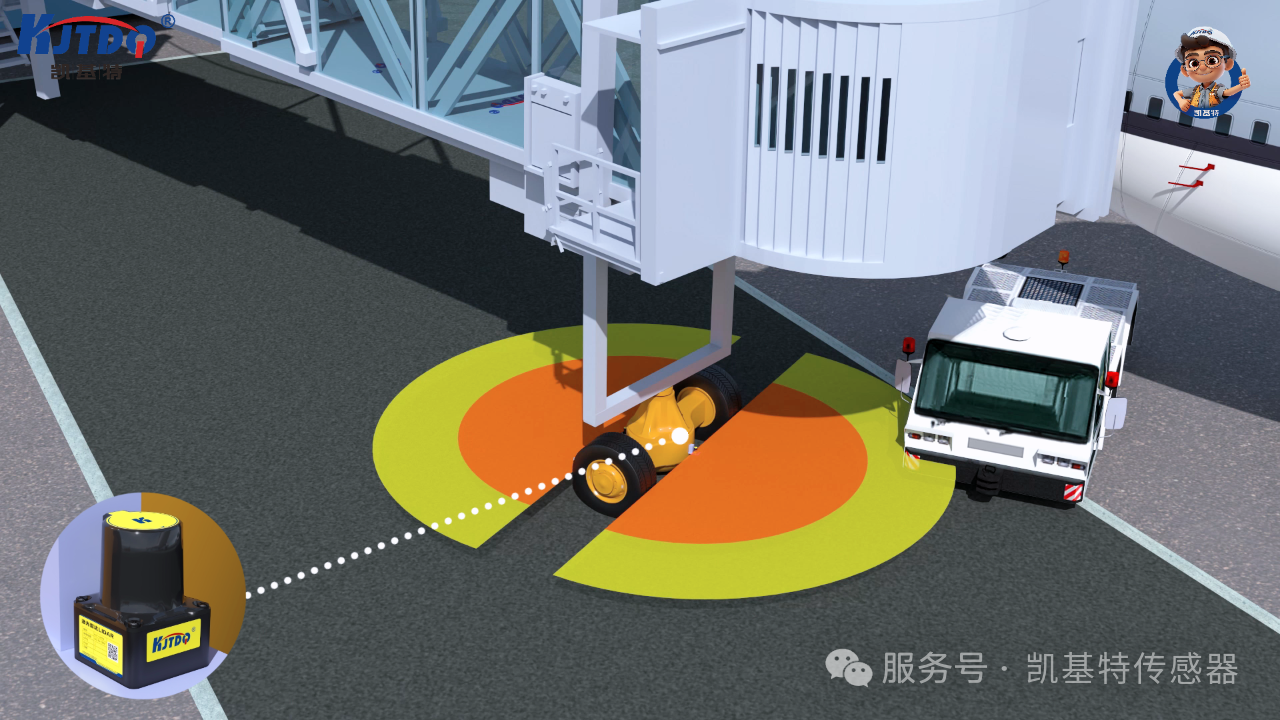 应用案例 | 从料场到机场，凯基特单线避障型激光雷达应用全揭秘