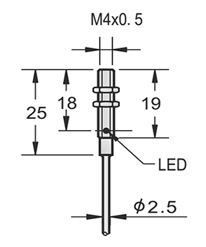 M4超小型接近开关|电感式接近开关产品型号-参数-接线图 M4超小型接近开关|电感式接近开关产品型号-参数-接线图