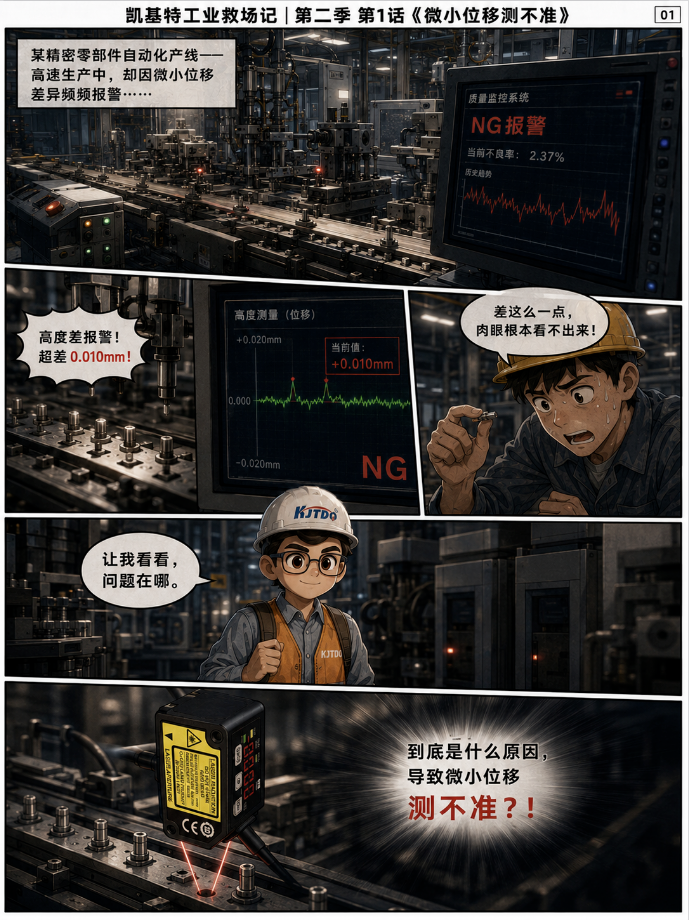 凯基特工业救场记2|微小位移测不准?交给 KJT-KELR-TE! 凯基特工业救场记2|微小位移测不准?交给 KJT-KELR-TE!