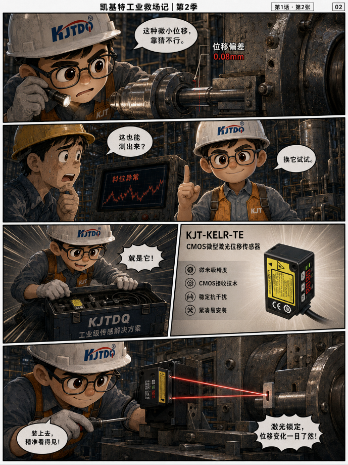 凯基特工业救场记2|微小位移测不准?交给 KJT-KELR-TE! 凯基特工业救场记2|微小位移测不准?交给 KJT-KELR-TE!