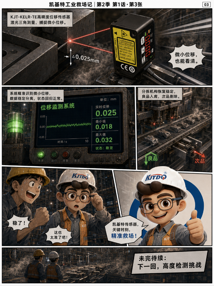 凯基特工业救场记2|微小位移测不准?交给 KJT-KELR-TE! 凯基特工业救场记2|微小位移测不准?交给 KJT-KELR-TE!