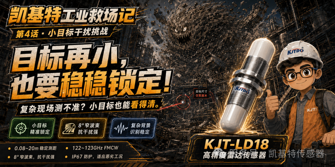 凯基特工业救场记|KJT-LD18毫米波雷达复杂现场救场英雄 凯基特工业救场记|KJT-LD18毫米波雷达复杂现场救场英雄