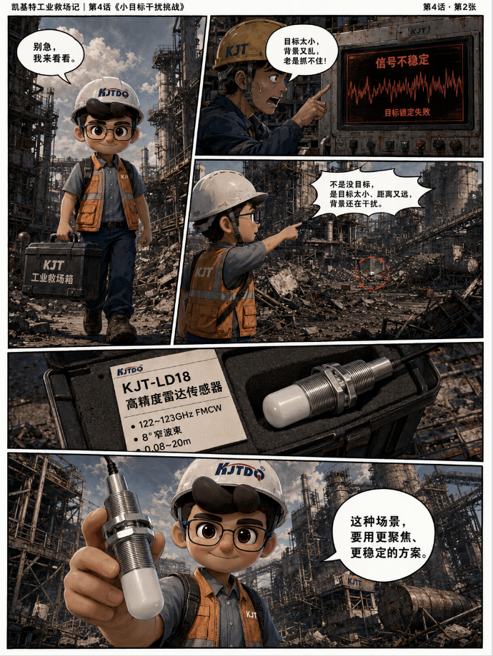 凯基特工业救场记|KJT-LD18毫米波雷达复杂现场救场英雄 凯基特工业救场记|KJT-LD18毫米波雷达复杂现场救场英雄