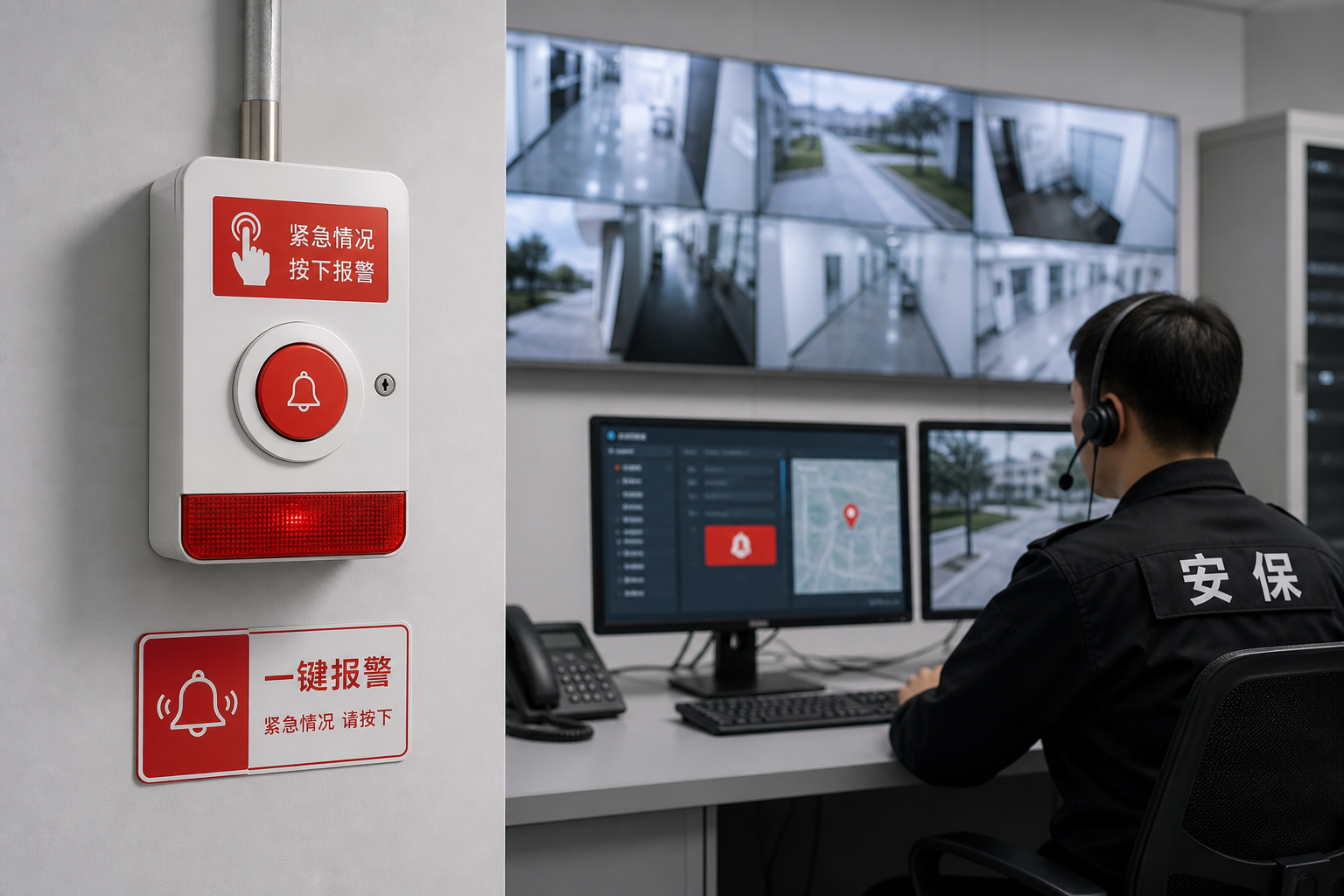 HXA-YJ01 一键报警系统:功能定位与应用解析配图 1