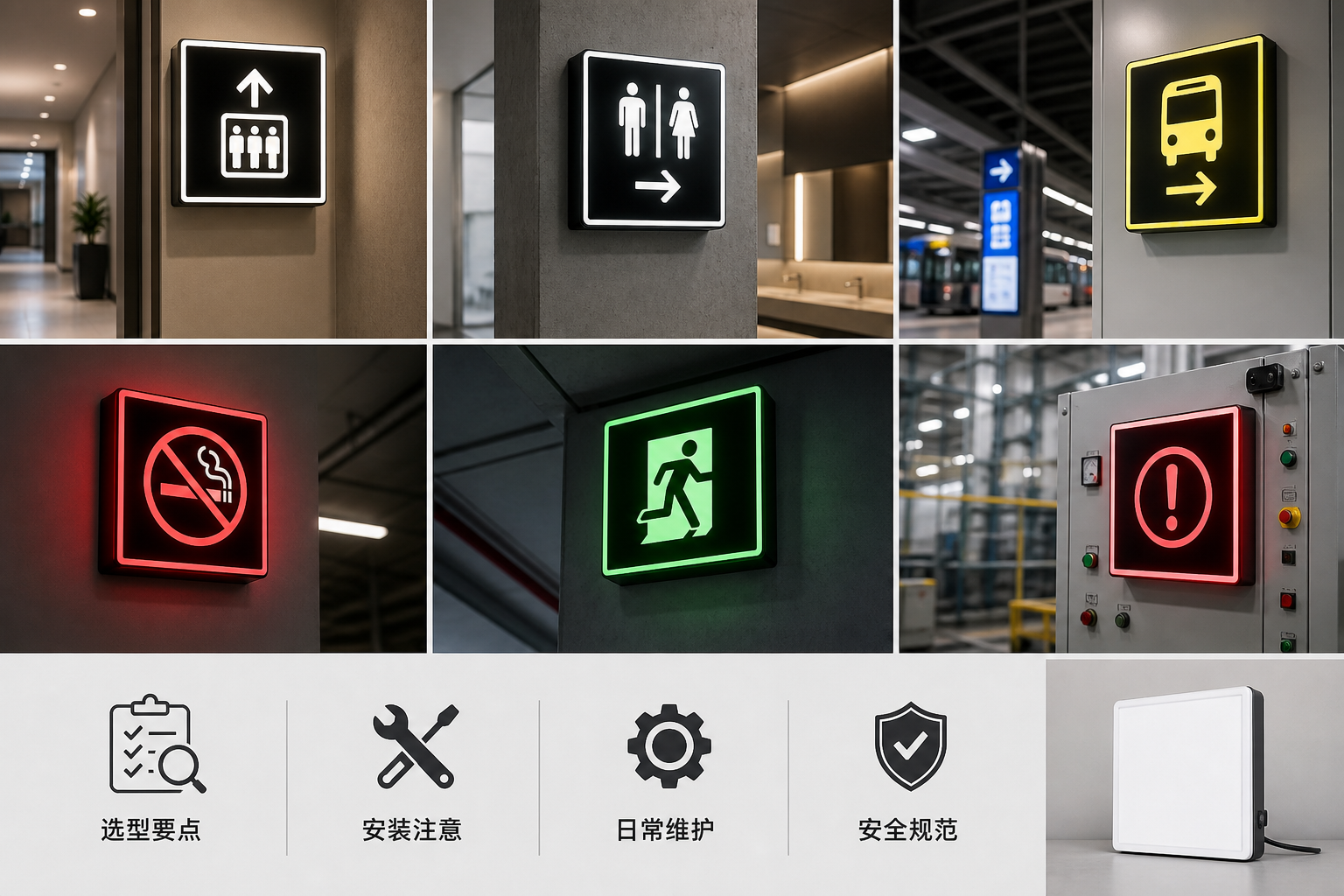 FX-55 LED方形牌：应用、选型与维护要点配图 2