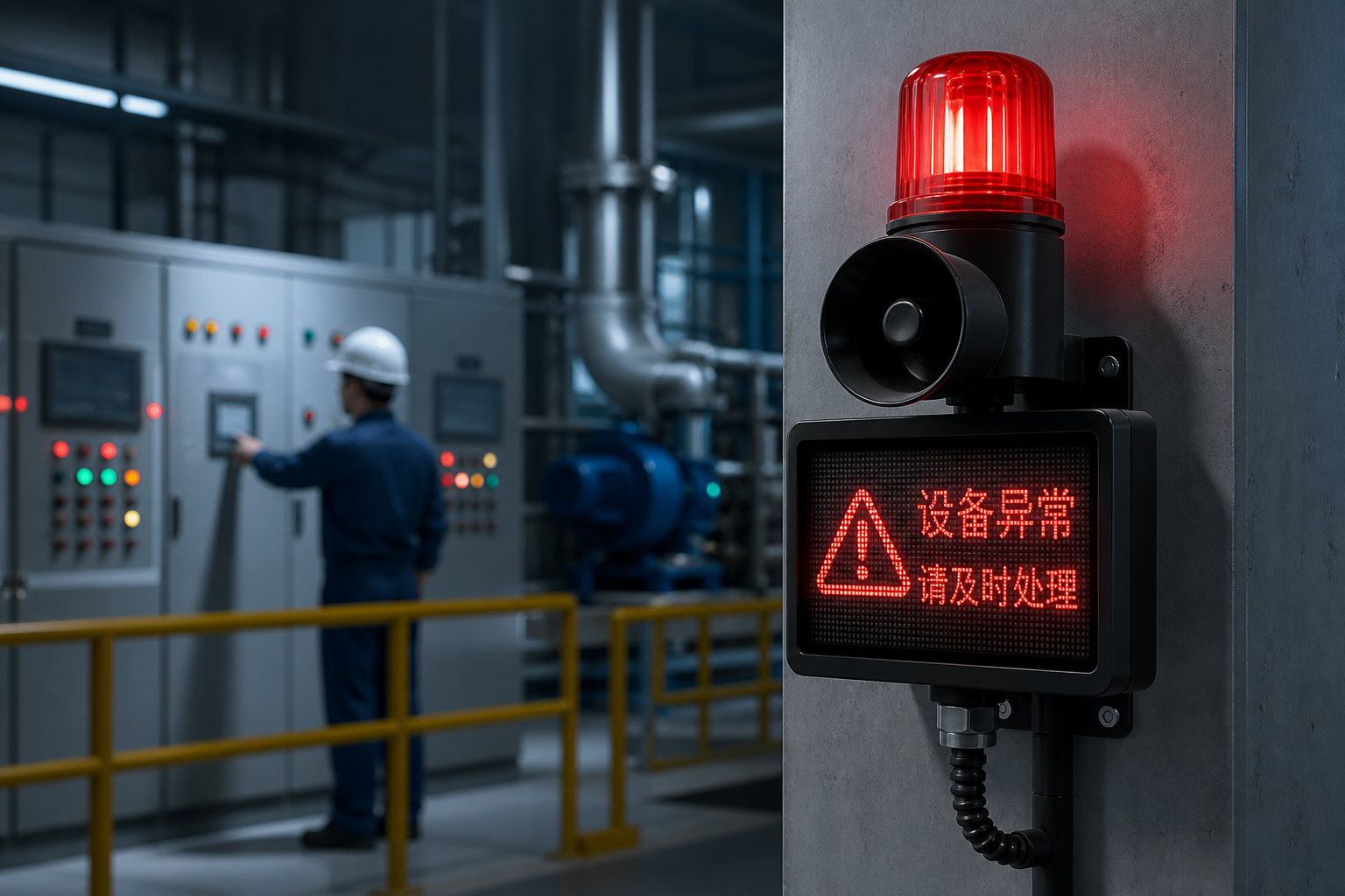 通电工作-声光屏报警设备的工作原理与应用解析配图 2