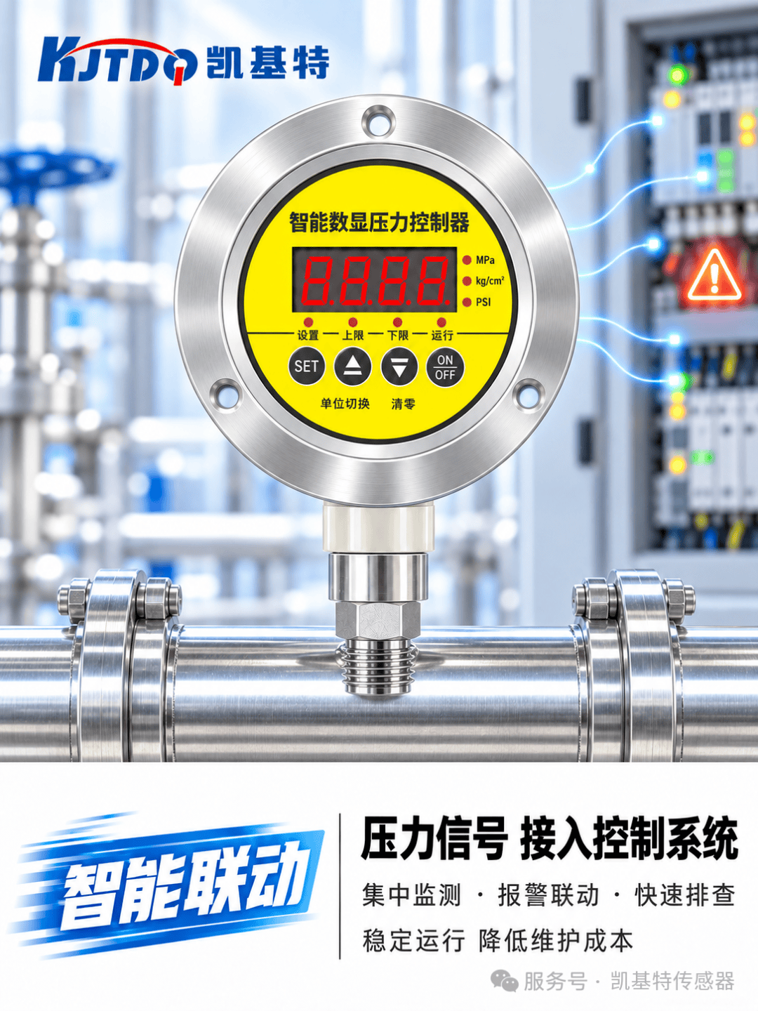产品推荐 | 精密数字压力传感器,适用于水利水电、生产自动化、石油化工等领域 产品推荐 | 精密数字压力传感器,适用于水利水电、生产自动化、石油化工等领域